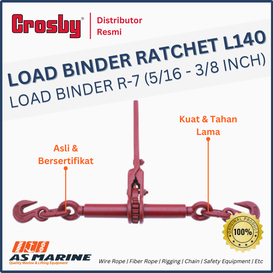 load binder ratchet L140 crosby R-7 5/16 - 3/8 inch